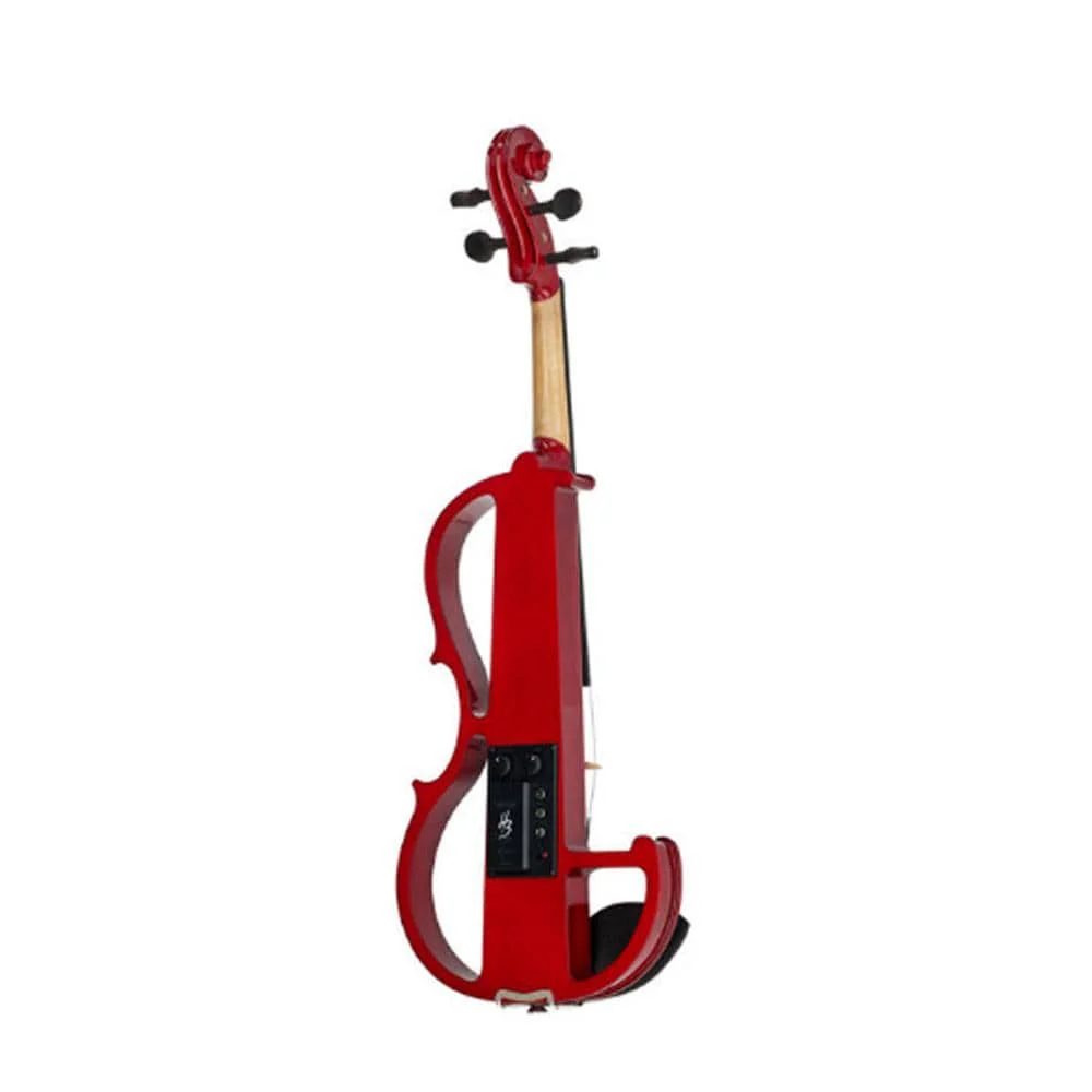 Harley Benton HBV 870FR 4/4 Electric Violin - Red - Image 2
