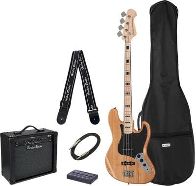 Harley Benton JB-75MN NA Bundle 3