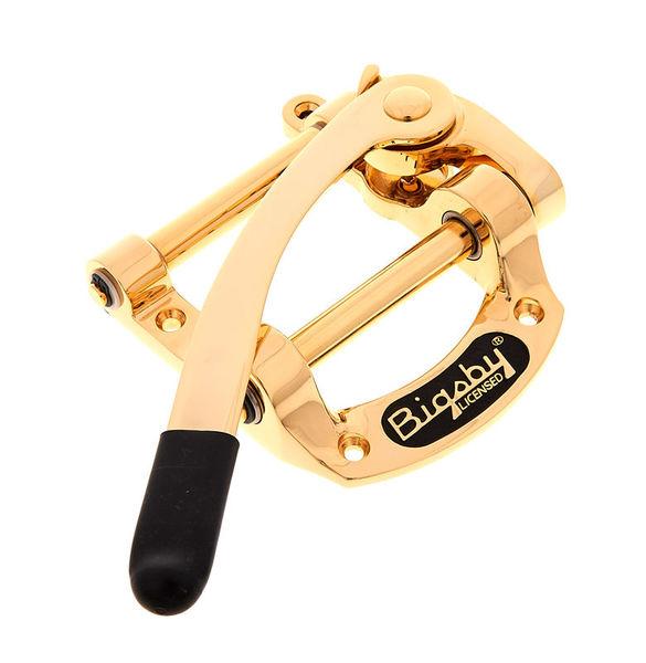 Harley Benton Parts Bigsby Lic. B50 Gold - Image 7
