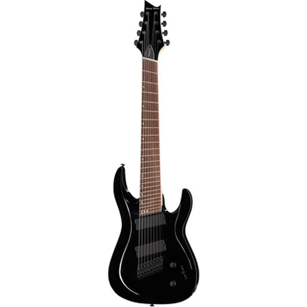 Harley Benton R-458BK Fanfret 8-String Electric Guitar