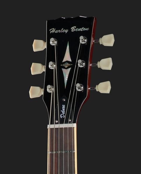 Harley Benton SC-550 Faded Tobacco Flame - Image 6