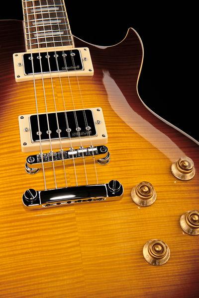 Harley Benton SC-550 Faded Tobacco Flame - Image 9