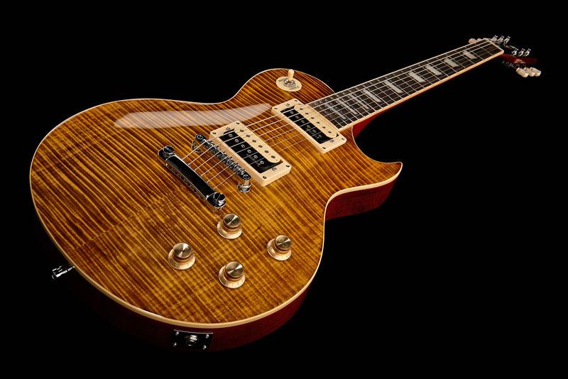 Harley Benton SC-550 Paradise Amber Flame - Image 10