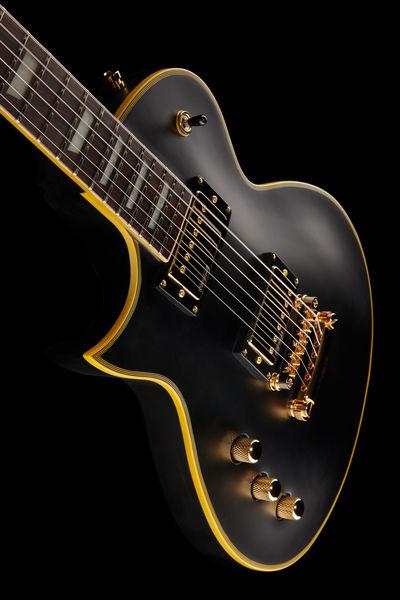 Harley Benton SC-Custom LH Vintage Black - Image 11