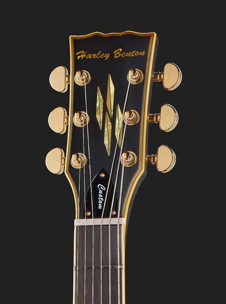 Harley Benton SC-Custom LH Vintage Black - Image 6