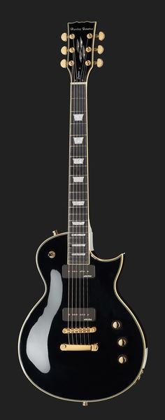 Harley Benton SC-Custom P90 Black - Image 2
