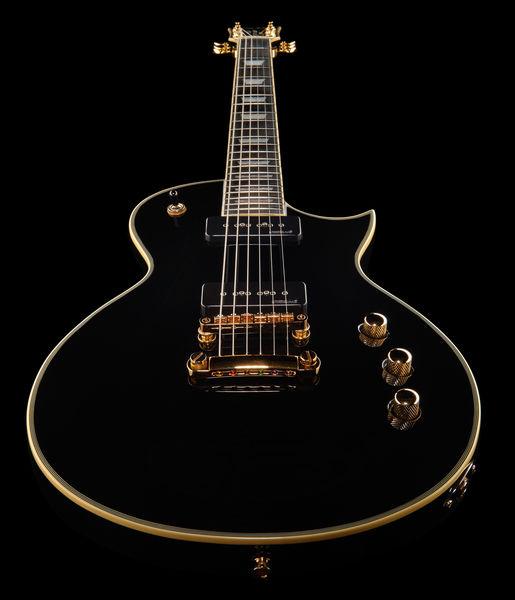 Harley Benton SC-Custom P90 Black - Image 8