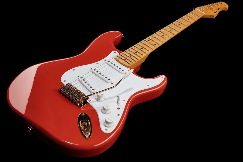 Harley Benton ST-59HM Fiesta Red Tribute - Image 13