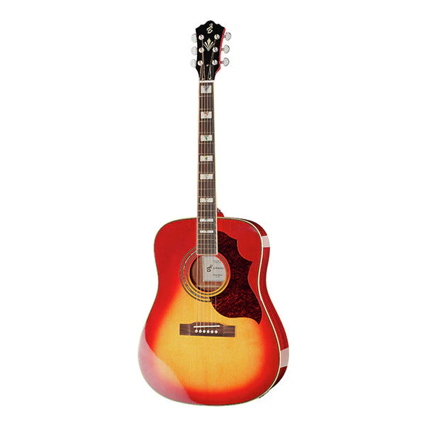 Harley Benton Superior-E Dreadnought Electro Acoustic Guitar - Heritage Cherry Sunburst High Gloss