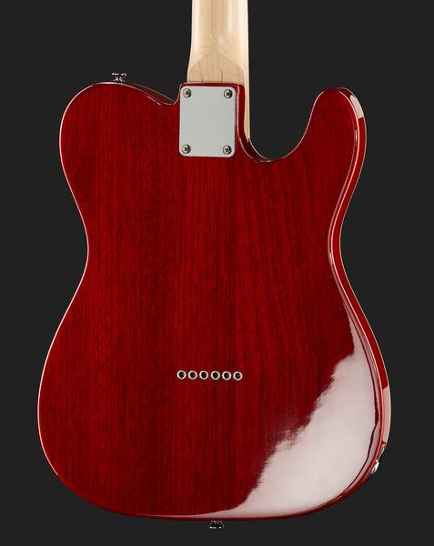 Harley Benton TE-90QM LH Trans Red - Image 5