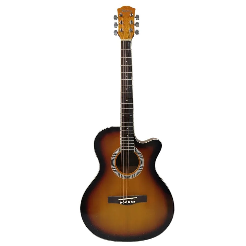 Havana 39inch Cutaway Electro Acoustic Guitar with 5 Band EQ & GT-3 Tuner - Image 8