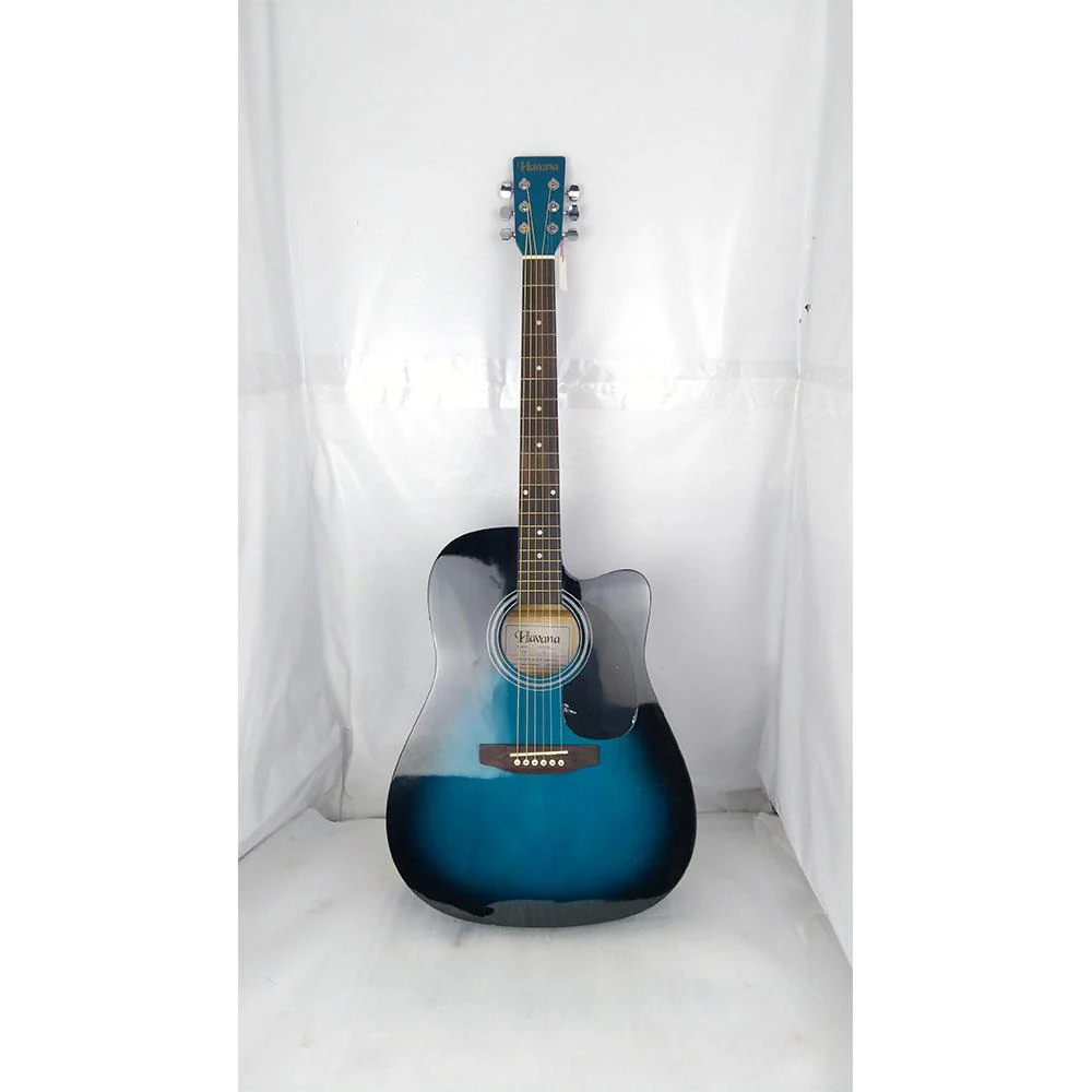 Havana 41-Inch Cutaway Electro Acoustic Guitar with 5 Band EQ & GT-3 Tuner - Open Box B Stock