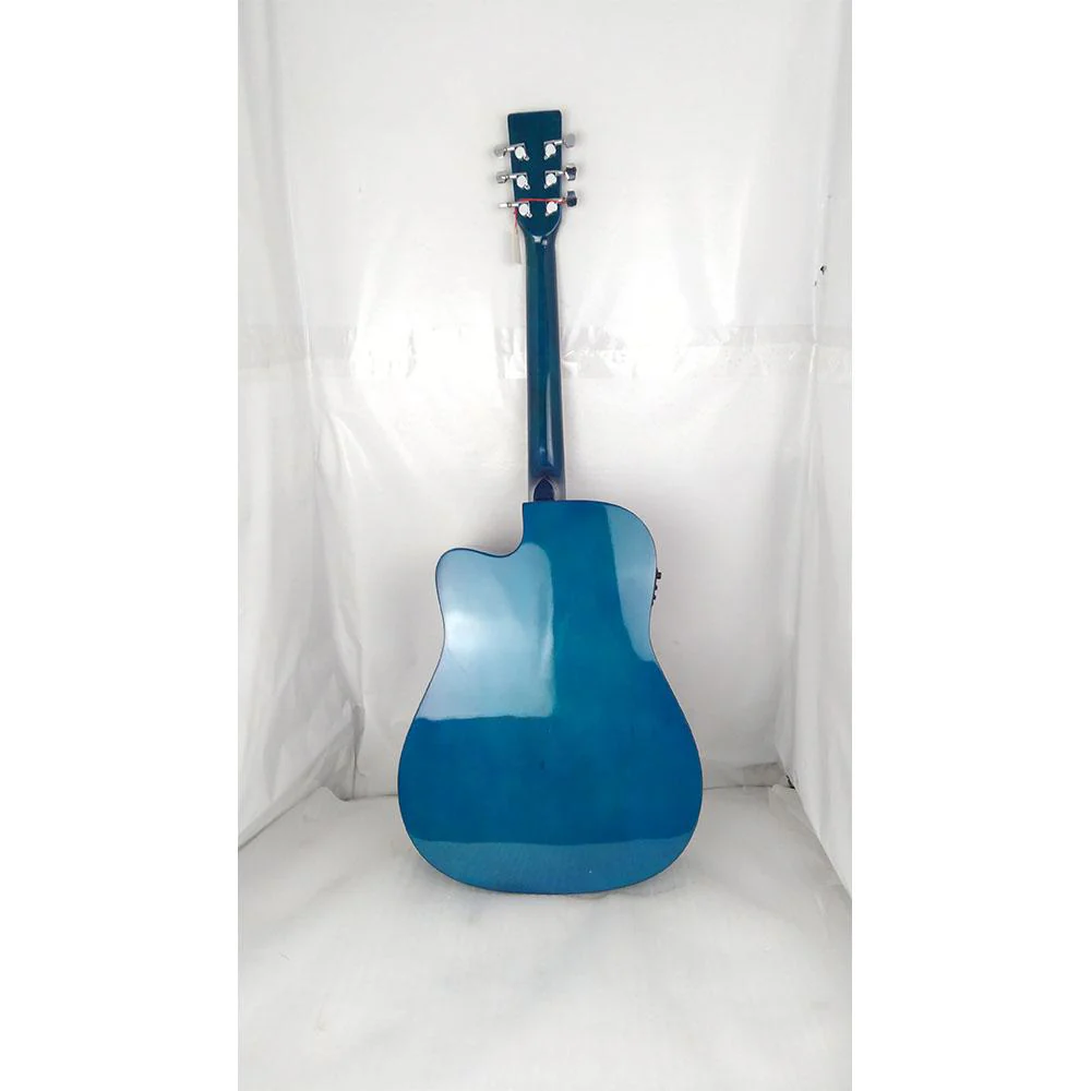 Havana 41-Inch Cutaway Electro Acoustic Guitar with 5 Band EQ & GT-3 Tuner - Open Box B Stock - Image 5