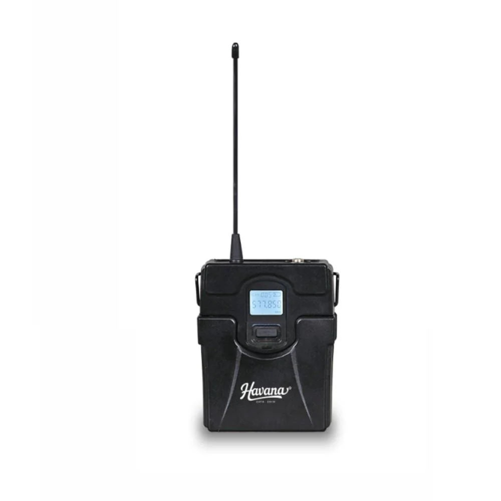 Havana JRU-561 UHF Single Channel Wireless Receiver & PT-51C Body Pack Transmitter With LT-11A Headset Wireless Microphone System - Image 2