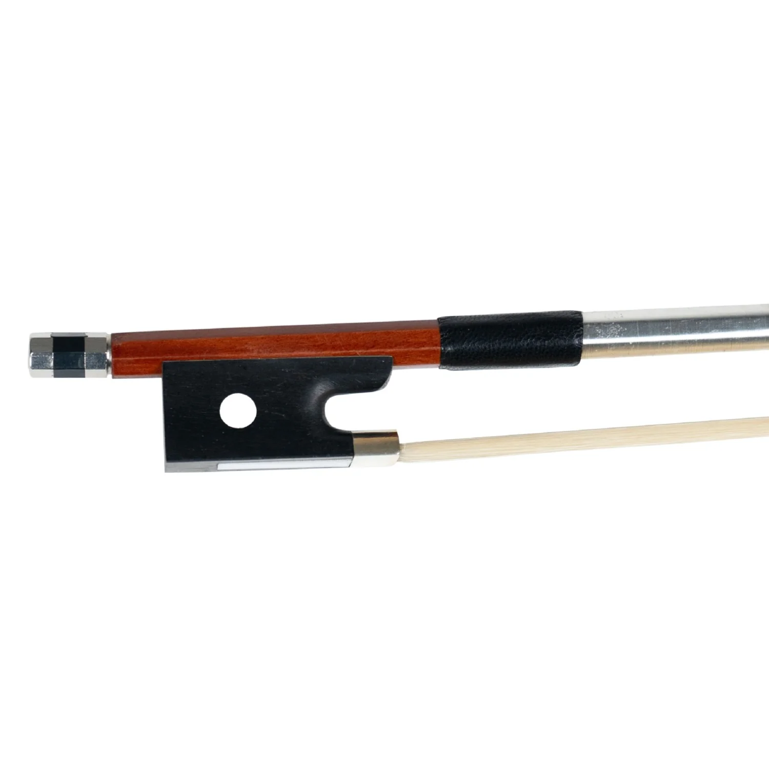 Havana MVB23 4/4 Brazilwood Round Stick Ebony Frog Violin Bow - Image 4