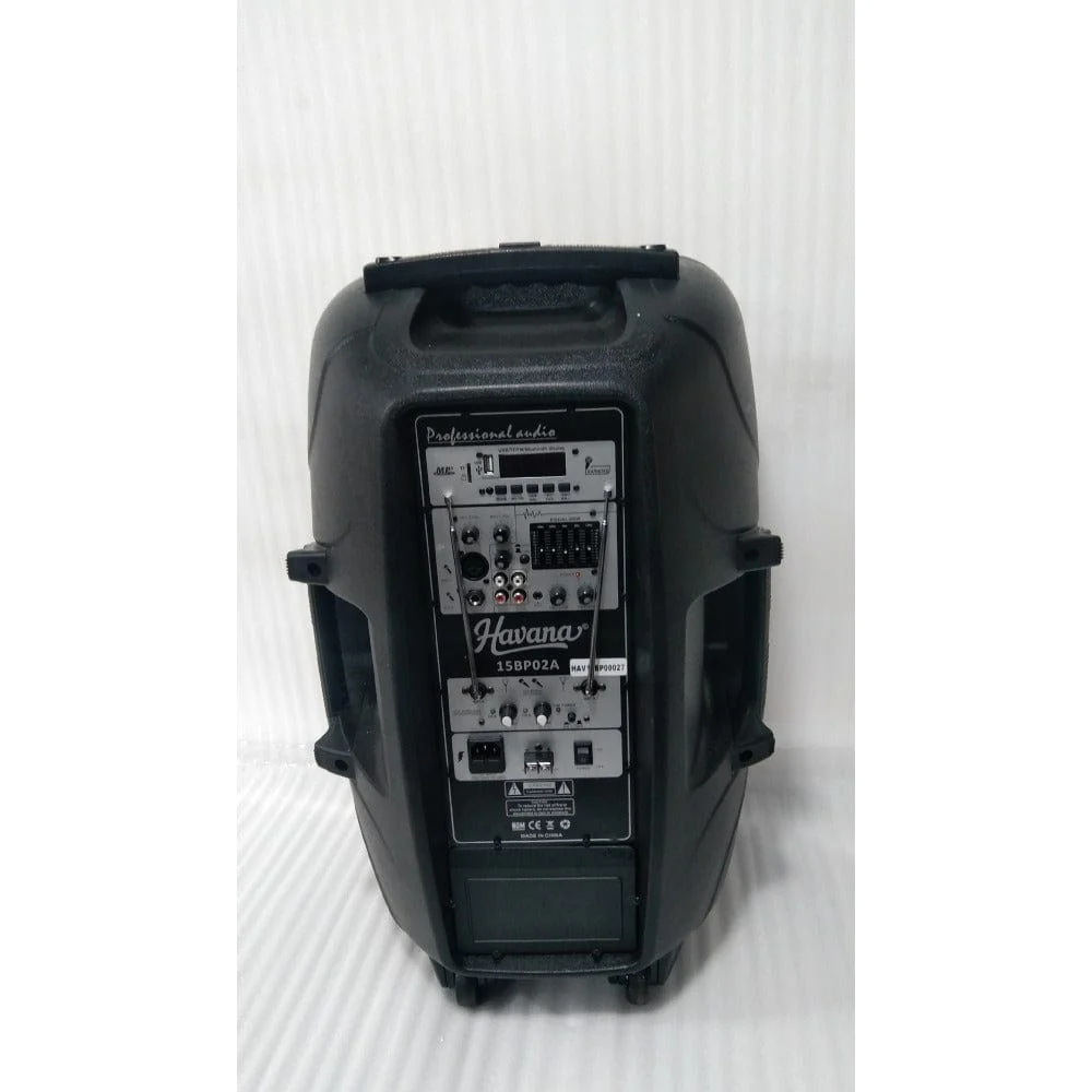 Havana PB02A Portable PA System - Black - Open Box B Stock - Image 10