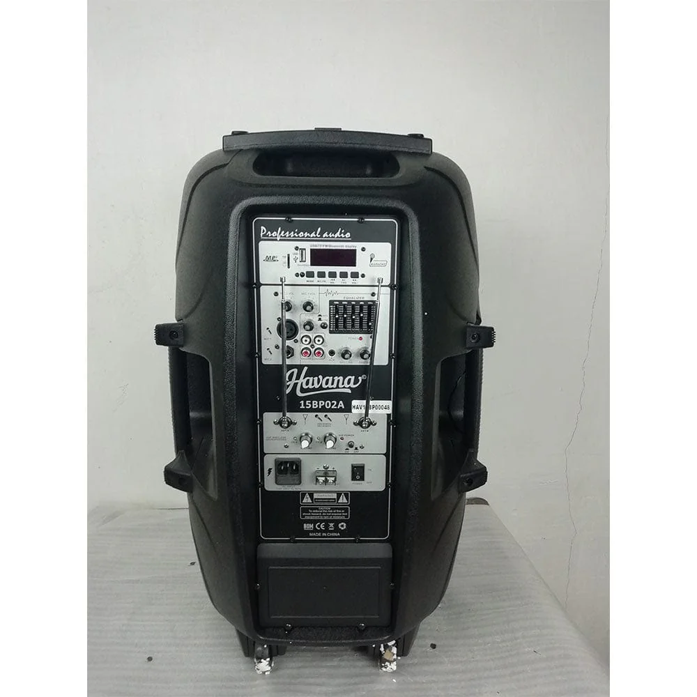 Havana PB02A Portable PA System - Black - Open Box B Stock - Image 5