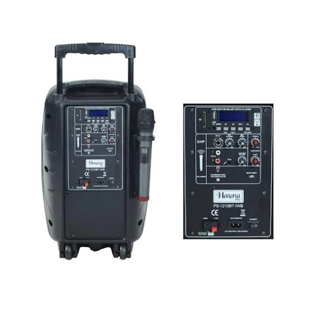 Havana PS-1210BT Portable Active PA Speaker - Image 2