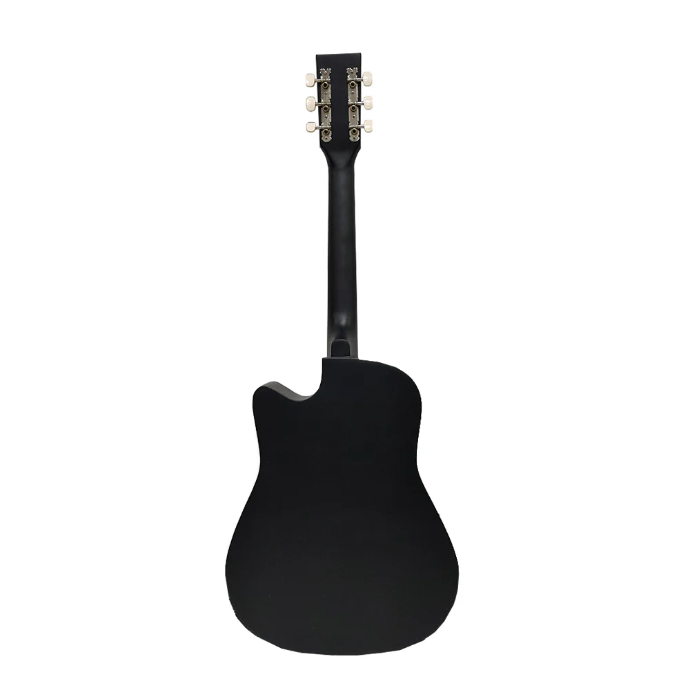 Henrix 38C 38 Inch Cutaway Acoustic Guitar with Dual Action Truss Rod, Gigbag, Picks, String Set, Strap, Cloth & Ebook - Image 129