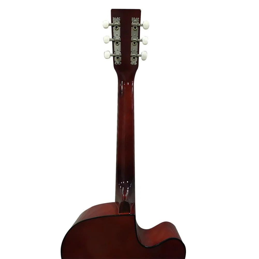Henrix 38C Left-Handed Cutaway Acoustic Guitar - Open Box - Image 8