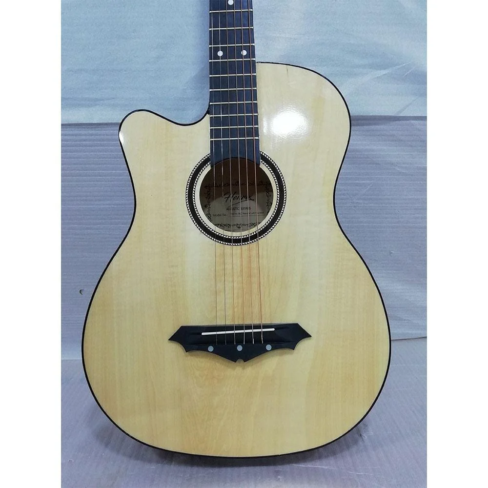 Henrix 38C Cutaway Left-Handed Acoustic Guitar - Open Box B Stock - Image 28