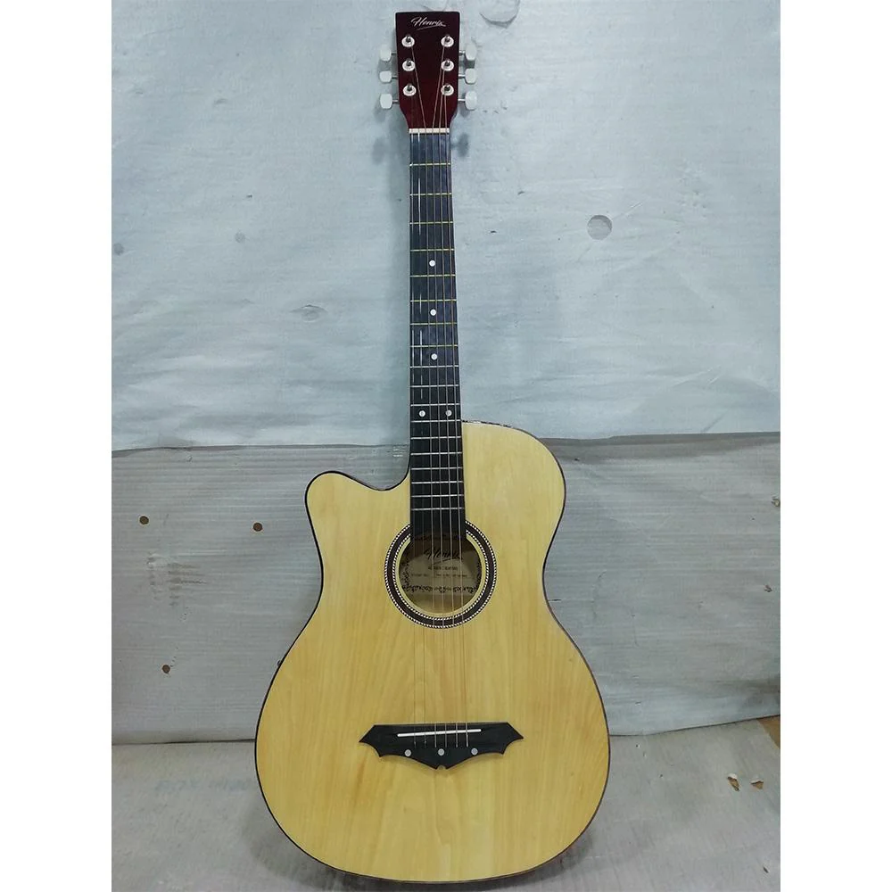 Henrix 38C Cutaway Left-Handed Acoustic Guitar - Open Box B Stock - Image 49