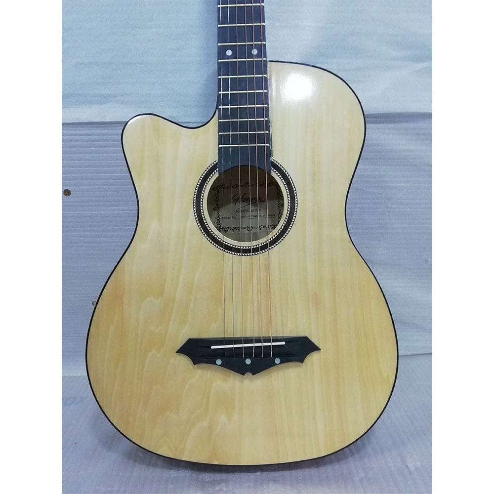 Henrix 38C Cutaway Left-Handed Acoustic Guitar - Open Box B Stock - Image 74