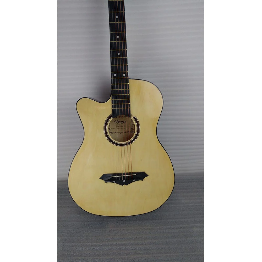Henrix 38C Cutaway Left-Handed Acoustic Guitar - Open Box B Stock - Image 86