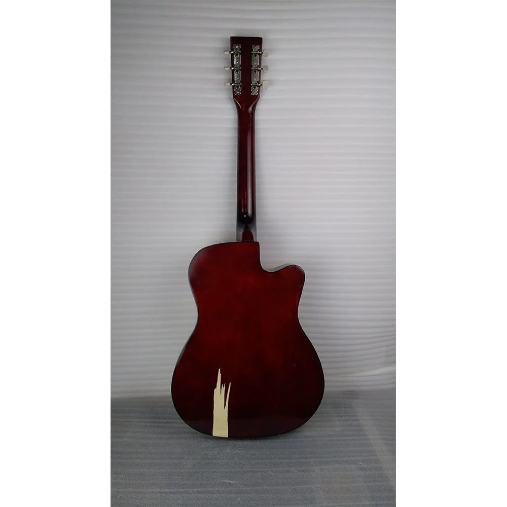 Henrix 38C Cutaway Left-Handed Acoustic Guitar - Open Box B Stock - Image 94