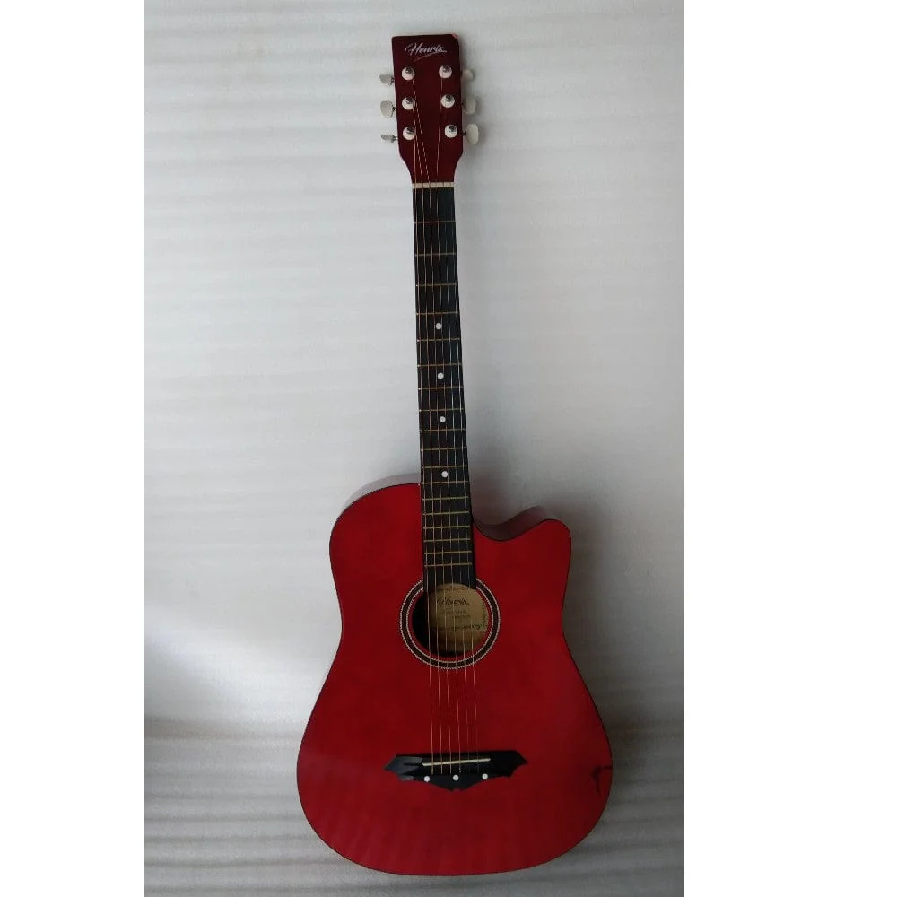 Henrix 38C Cutaway Acoustic Guitar - Open Box B Stock