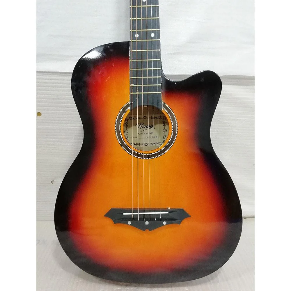 Henrix 38C Cutaway Acoustic Guitar - Open Box B Stock - Image 25
