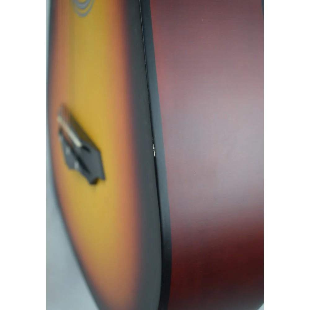 Henrix 38C Cutaway Acoustic Guitar - Open Box B Stock - Image 3