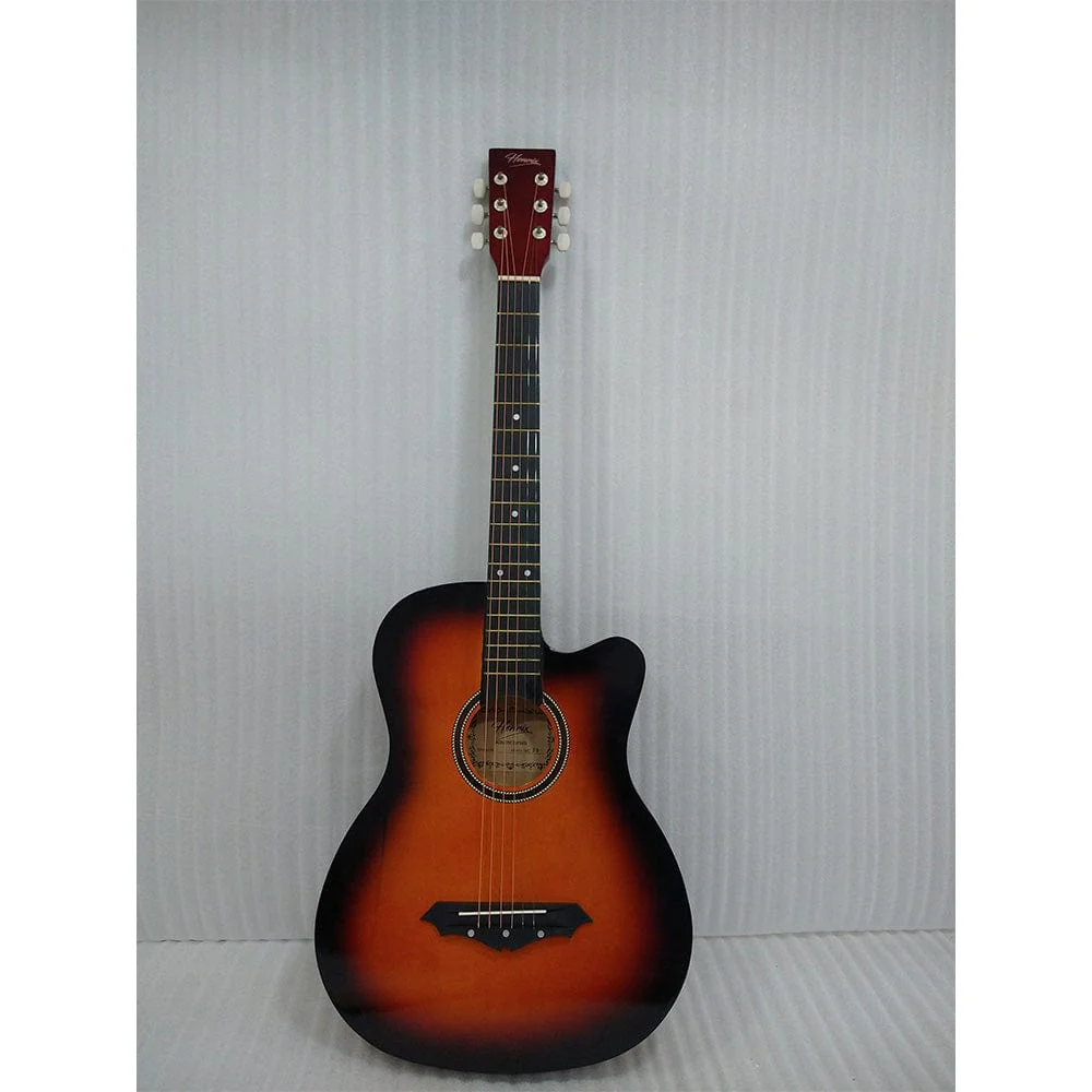 Henrix 38C Cutaway Acoustic Guitar - Open Box B Stock - Image 43