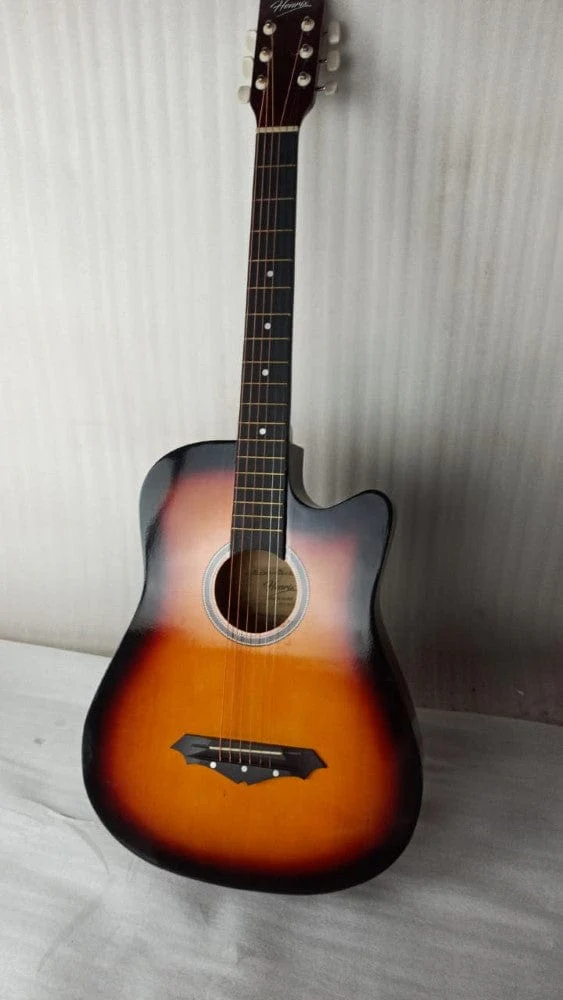 Henrix 38C Cutaway Acoustic Guitar - Open Box B Stock - Image 22