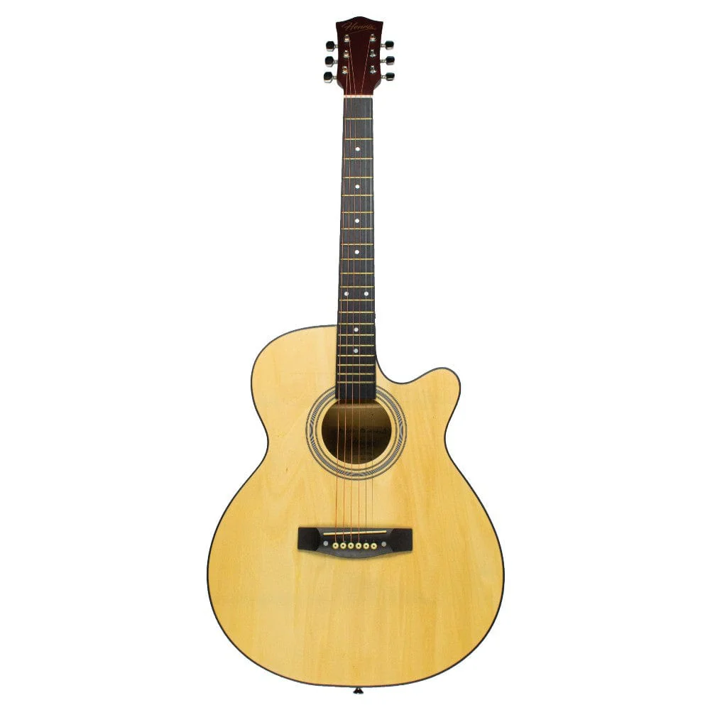 Henrix 40C 40-Inch Cutaway Acoustic Guitar - Open Box - Image 2