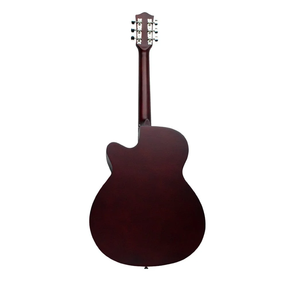 Henrix 40C 40-Inch Cutaway Acoustic Guitar - Open Box - Image 3