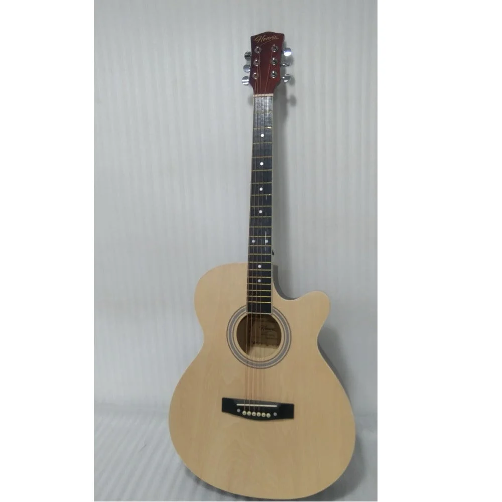 Henrix 40C 40-Inch Cutaway Acoustic Guitar - Open Box B Stock - Image 16