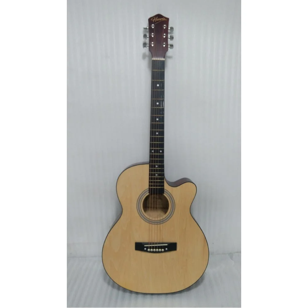 Henrix 40C 40-Inch Cutaway Acoustic Guitar - Open Box B Stock