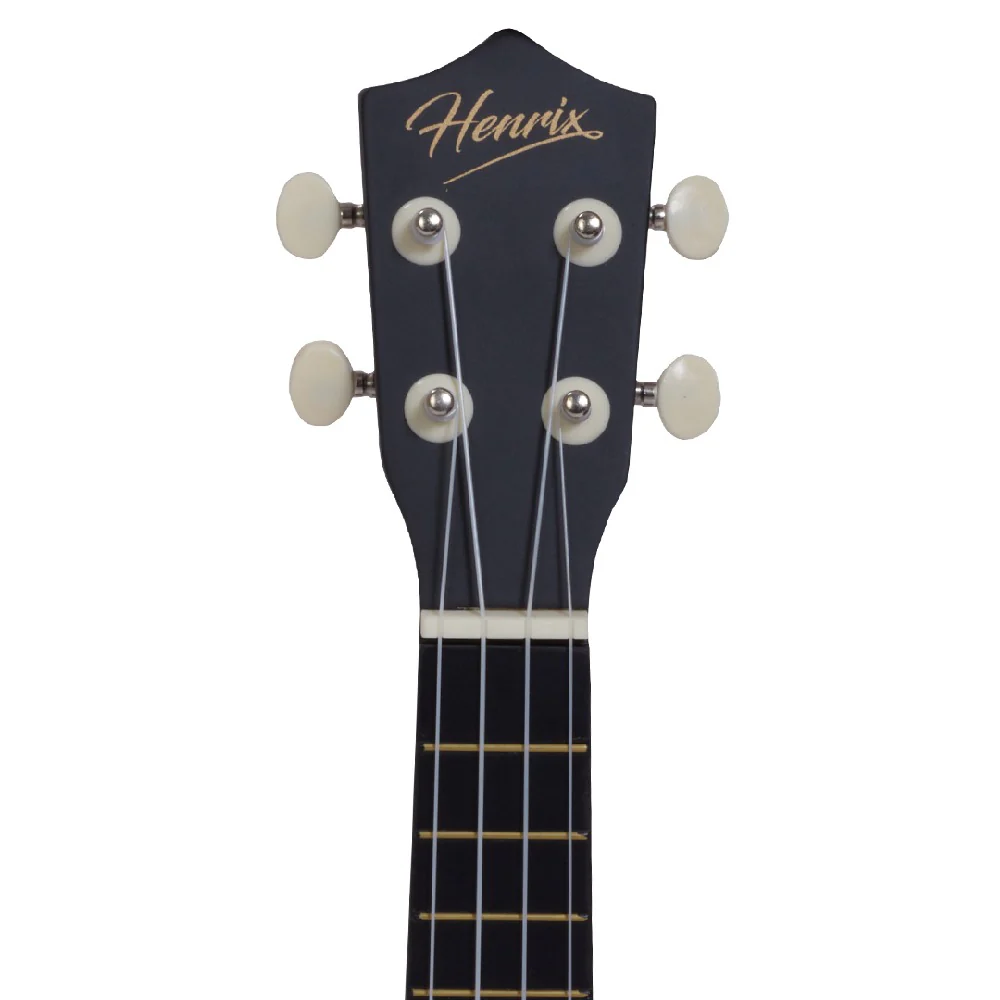 Henrix Gypsy Series 21 inch Soprano Ukulele - Open Box - Image 7