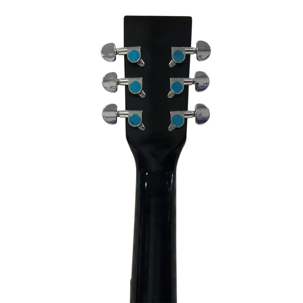 Henrix PRO 38C 38 Inch 6 String Cutaway Acoustic Guitar - Image 7