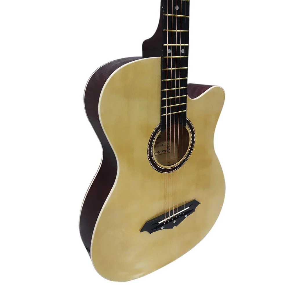 Henrix PRO 38 Inch 6 String Cutaway Acoustic Guitar - Open Box - Image 2