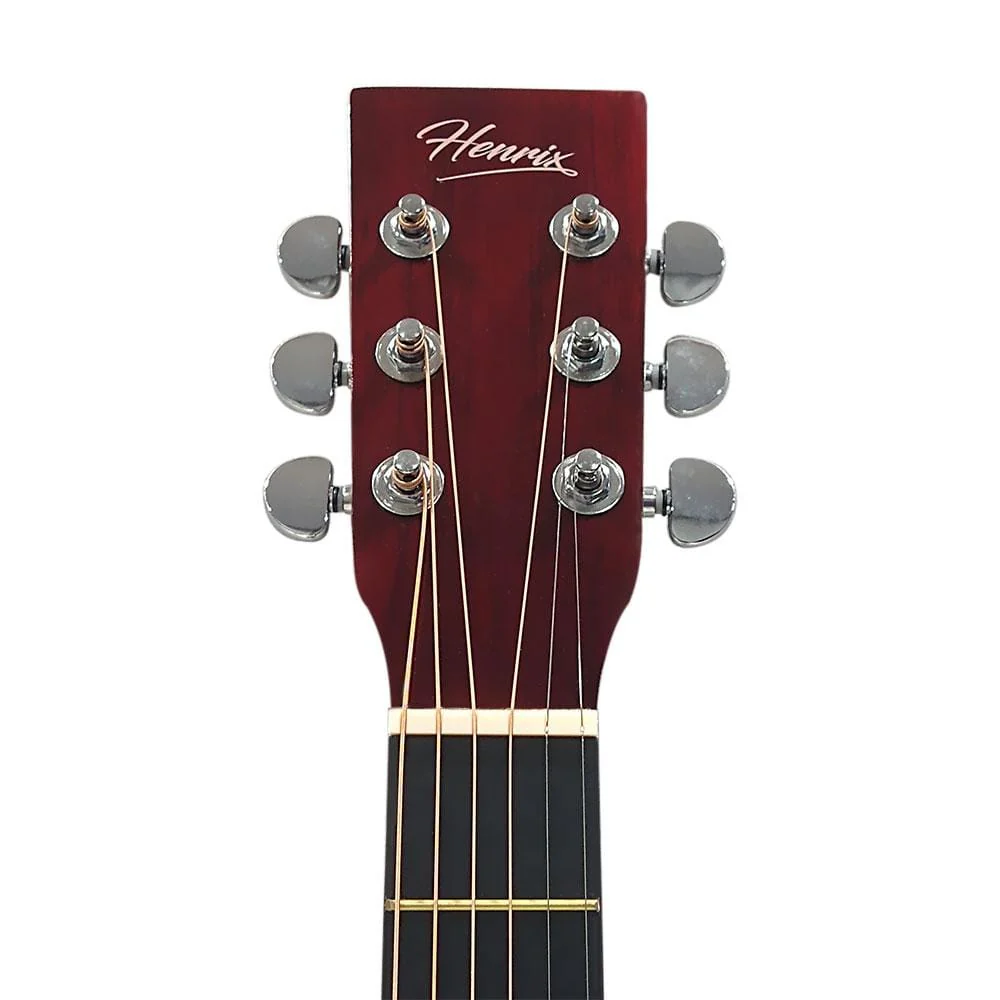 Henrix PRO 38 Inch 6 String Cutaway Acoustic Guitar - Open Box - Image 3