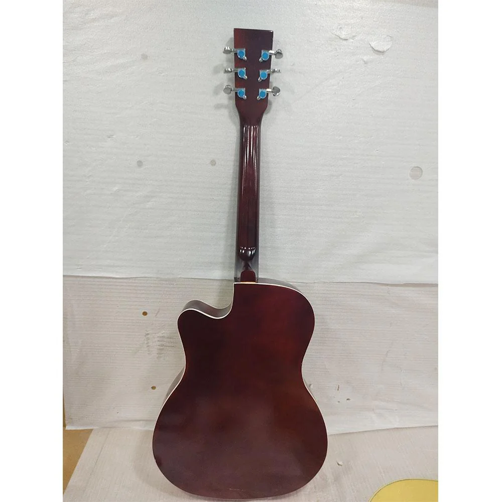 Henrix PRO 38 Inch 6 String Cutaway Acoustic Guitar - Open Box B Stock - Image 10