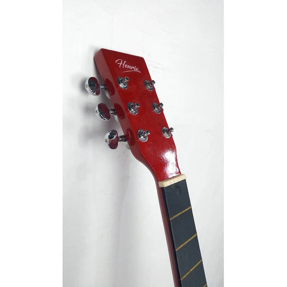 Henrix 38C Cutaway Acoustic Guitar - Open Box B Stock - Image 19