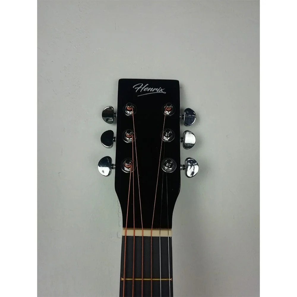 Henrix PRO 38 Inch 6 String Cutaway Acoustic Guitar - Open Box B Stock - Image 25
