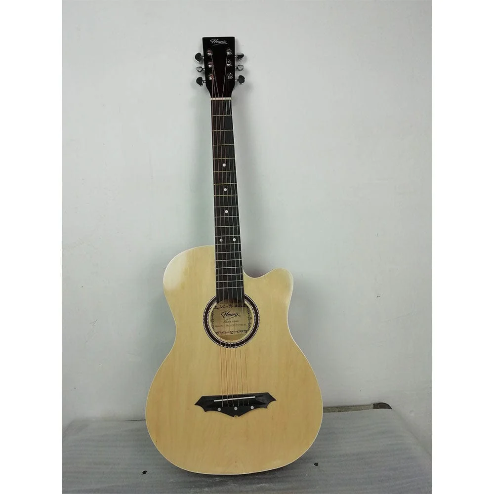 Henrix PRO 38 Inch 6 String Cutaway Acoustic Guitar - Open Box B Stock - Image 28