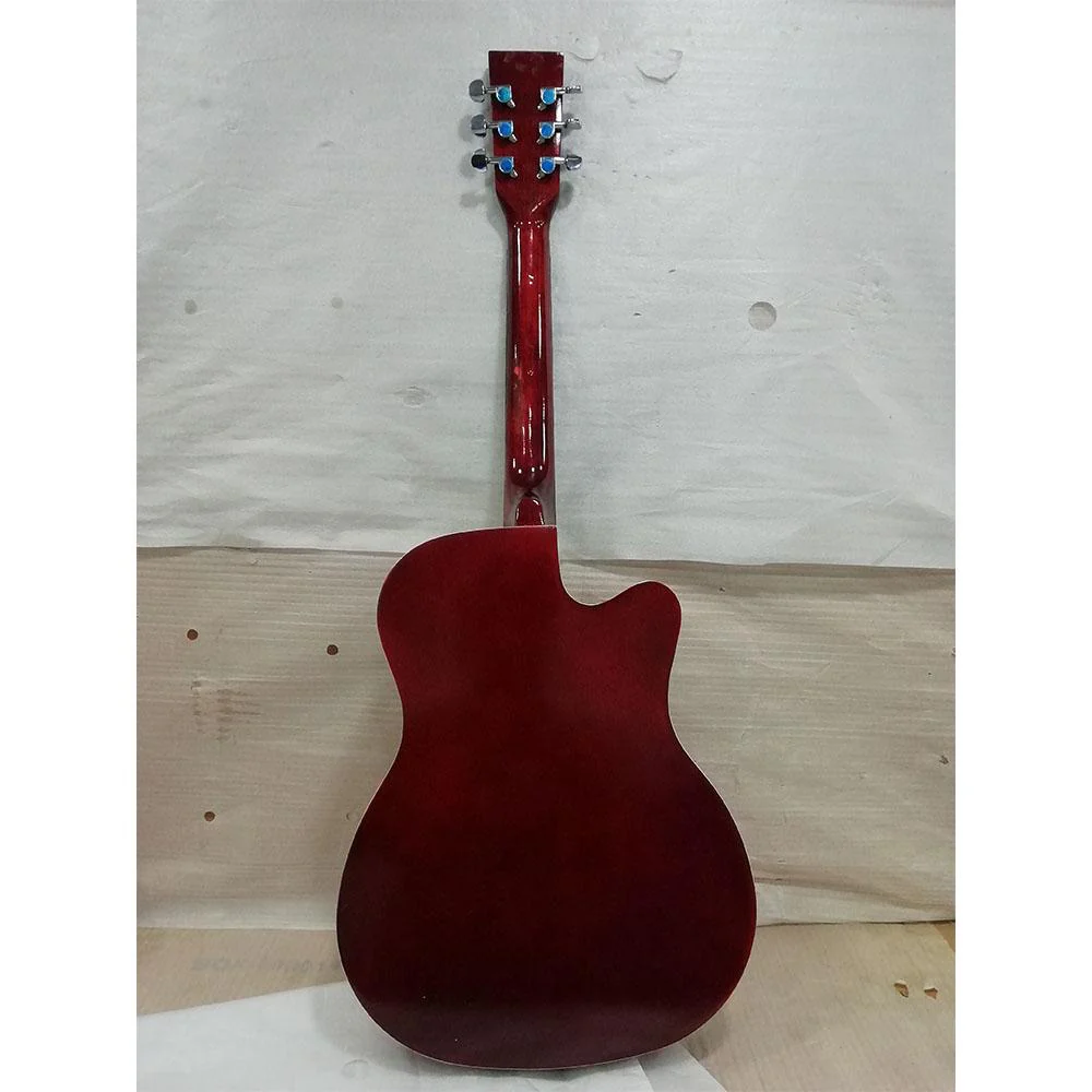 Henrix 38C Cutaway Acoustic Guitar - Left Handed - Open Box B Stock - Image 14