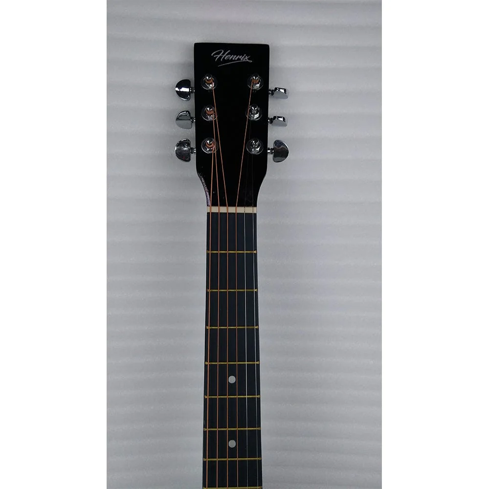 Henrix 38C Cutaway Acoustic Guitar - Left Handed - Open Box B Stock - Image 28