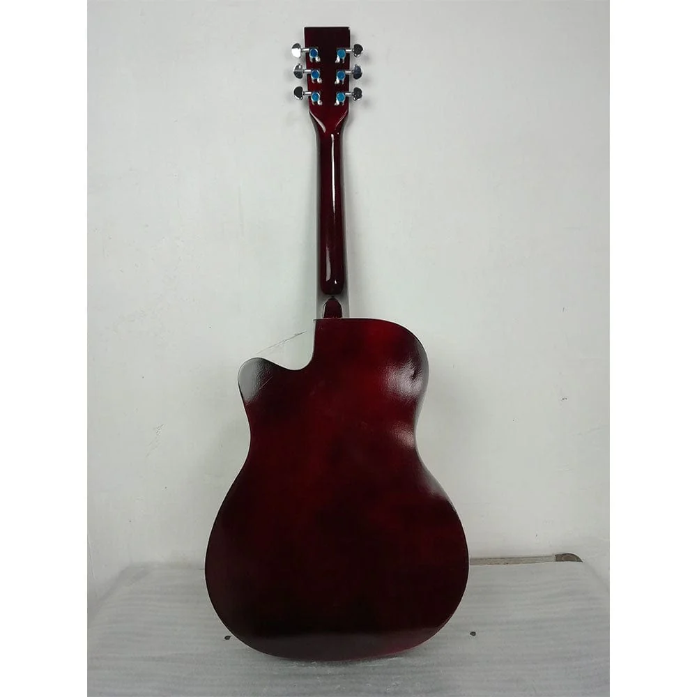 Henrix PRO 38 Inch 6 String Cutaway Acoustic Guitar - Open Box B Stock - Image 33