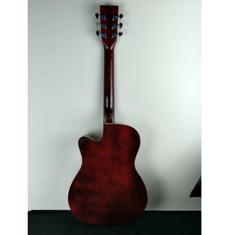 Henrix PRO 38 Inch 6 String Cutaway Acoustic Guitar - Open Box B Stock - Image 36